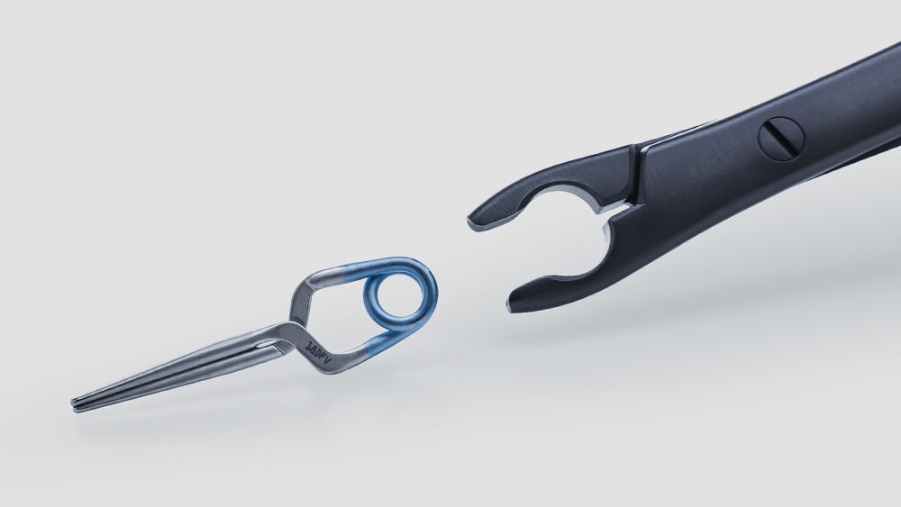 Klips aplikatörlü AESCULAP® YASARGIL® anevrizma klipsi